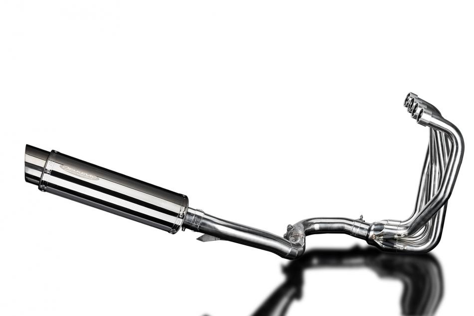 KAWASAKI ZZR1100 1990-2001 Echappement Complet 4-1 Pot 350mm Rond Inox