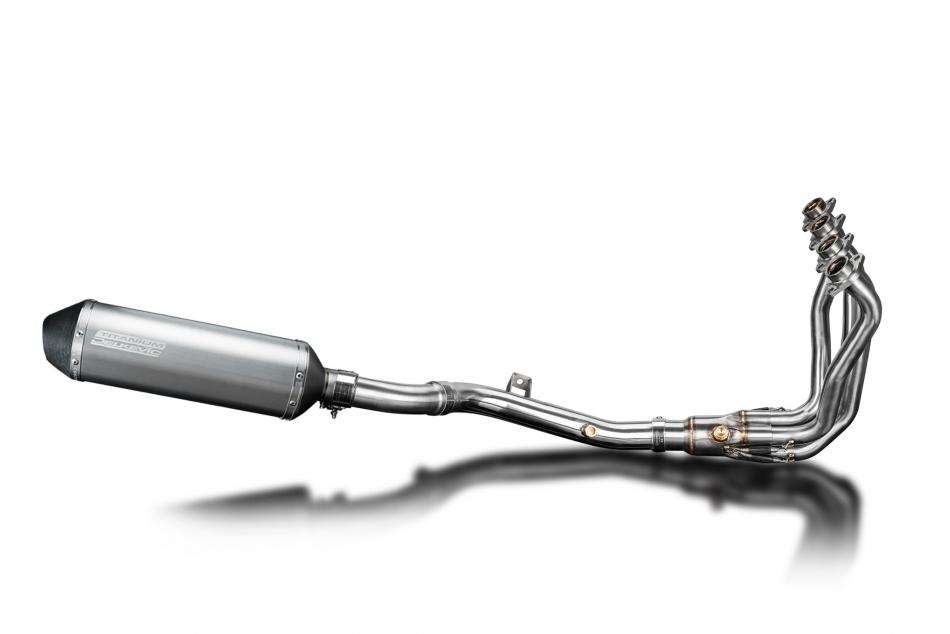 KAWASAKI NINJA 1000SX 20-24 Echappement Complet DECAT Pot 343mm X-Ovale Titane