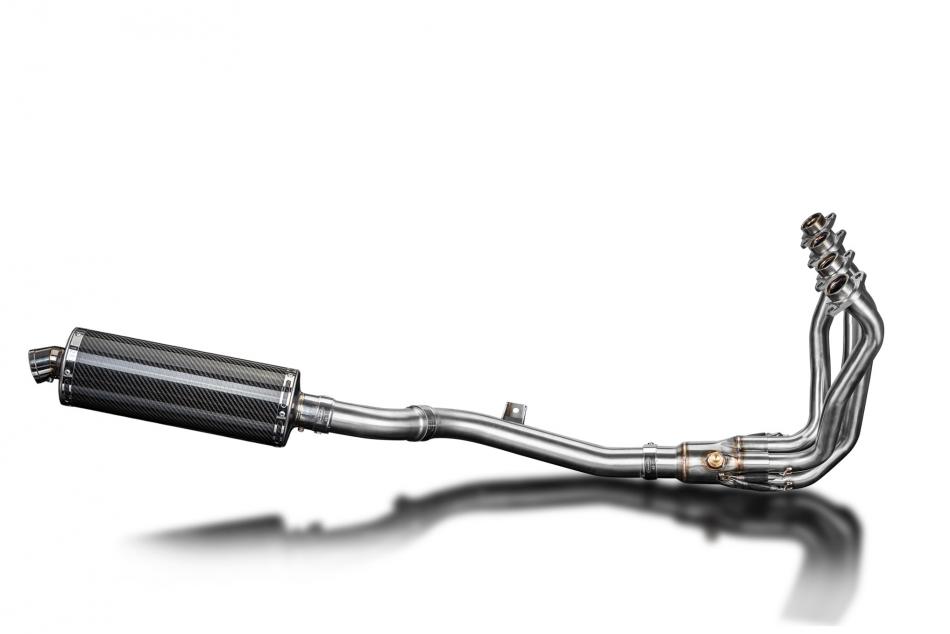 KAWASAKI NINJA 1000SX 20-24 Echappement Complet DECAT Pot 350mm Ovale Carbone