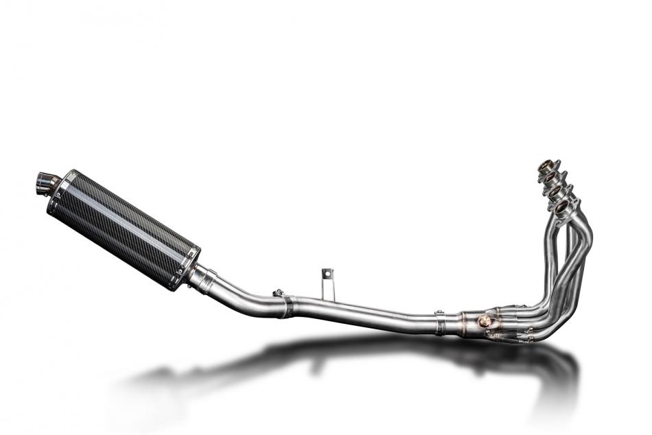 KAWASAKI Z900 2020-2023 Echappement Complet Silencieux 350mm Ovale Carbone