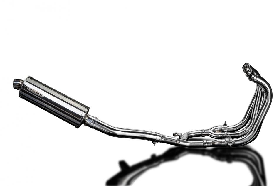 Suzuki GSX1400 2006-2007 Echappement Complet 4-1 Silencieux 350mm Ovale Inox