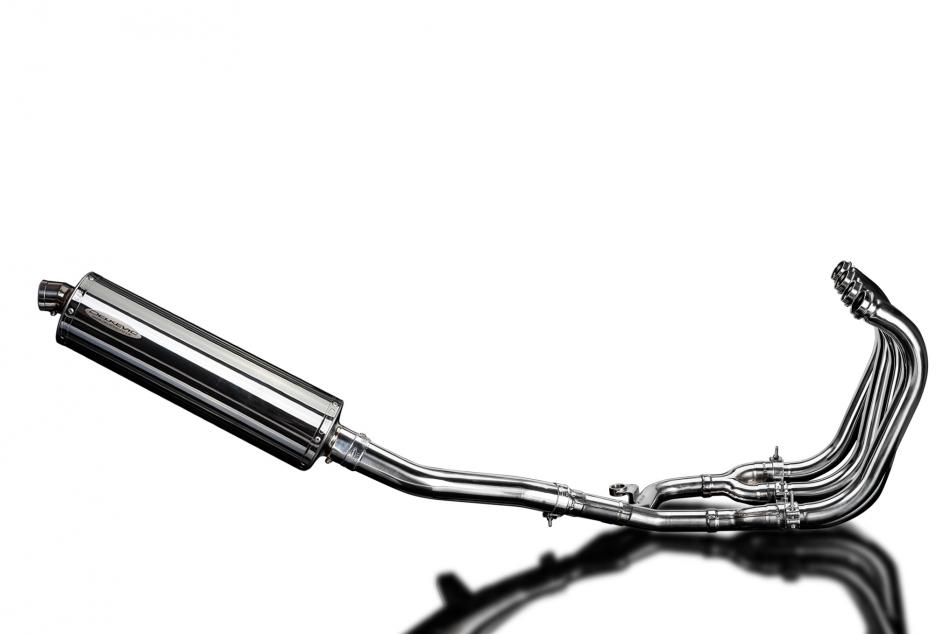 Suzuki GSX1400 2006-2007 Echappement Complet 4-1 Silencieux 450mm Ovale Inox