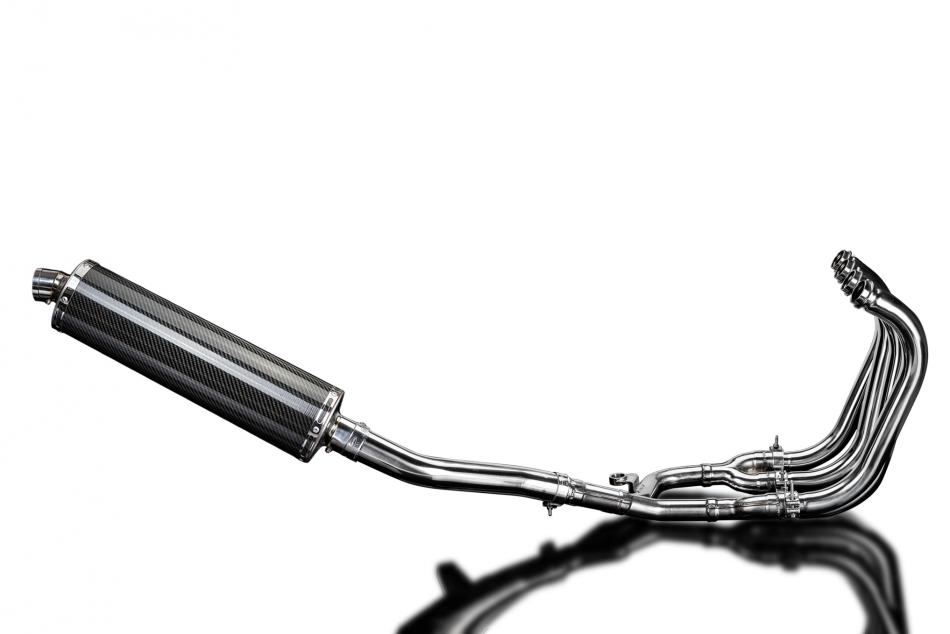 Suzuki GSX1400 2006-2007 Echappement Complet 4-1 Silencieux 450mm Ovale Carbone