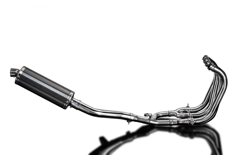 Suzuki GSX1400 2006-2007 Echappement Complet 4-1 Silencieux 350mm Ovale Carbone