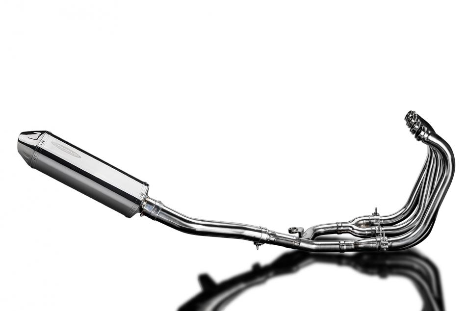 Suzuki GSX1400 2006-2007 Echappement Complet 4-1 Silencieux 320mm Tri-Ovale Inox