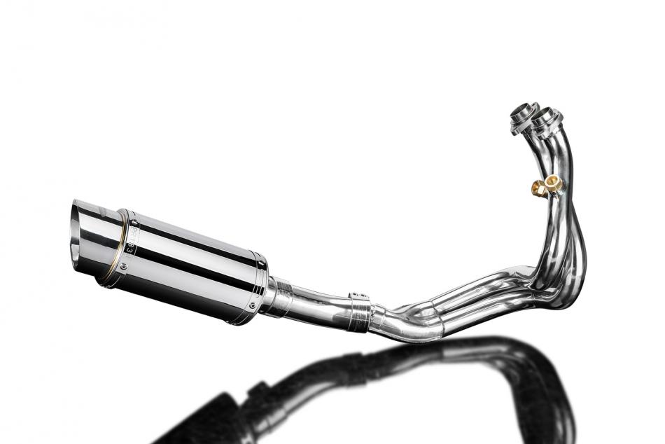 CFMOTO 650NK 2016-2023 Echappement Complet 2-1 Silencieux 200mm Rond Inox