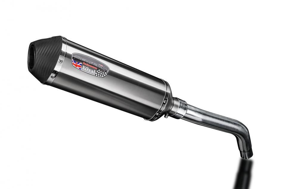 Triumph Tiger 800 XR 2015-2019 Echappement KIT-Silencieux 343mm X-Ovale Inox