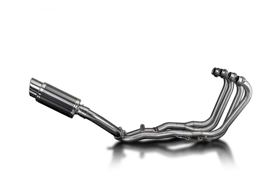 Honda CBR1000F Hurricane 87-99 Echappement 4-1 Silencieux 200mm Rond Carbone