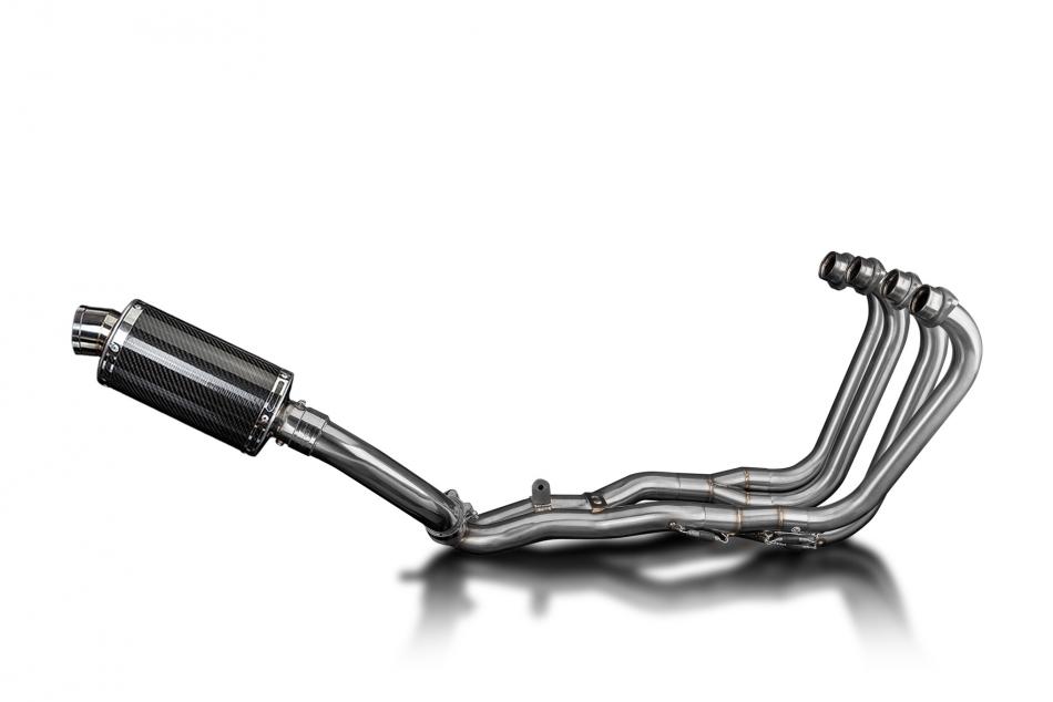 Honda CBR1000F Hurricane 87-99 Echappement 4-1 Silencieux 225mm Ovale Carbone