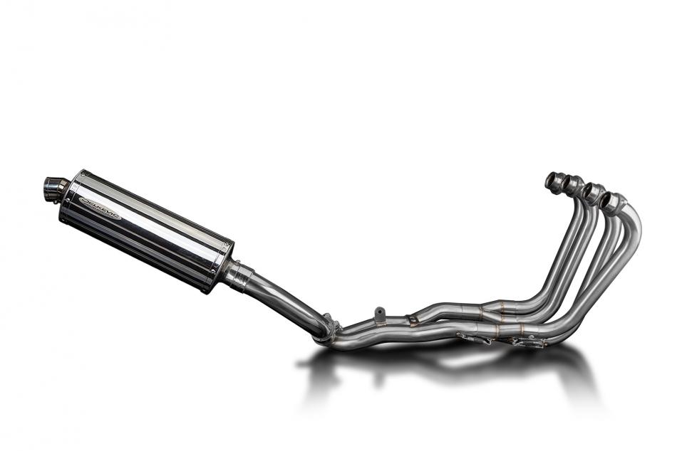 Honda CBR1000F Hurricane 87-99 Echappement 4-1 Silencieux 350mm Ovale Inox