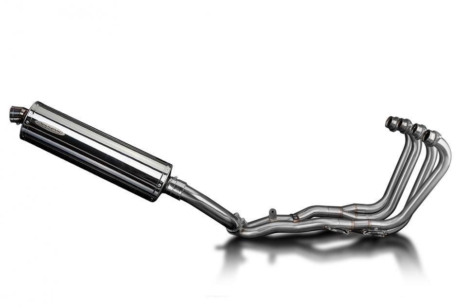 Honda CBR1000F Hurricane 87-99 Echappement 4-1 Silencieux 450mm Ovale Inox