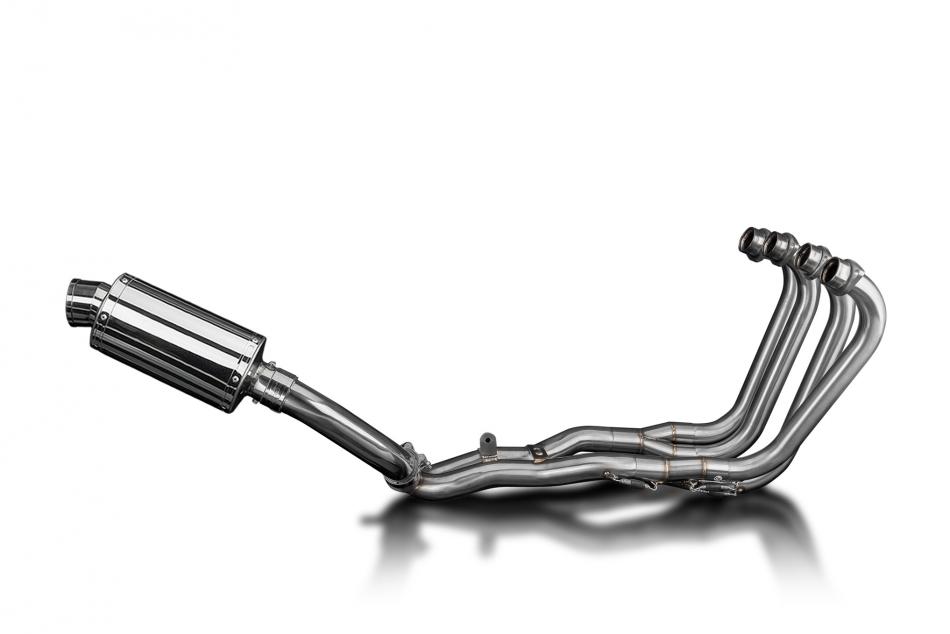 Honda CBR1000F Hurricane 87-99 Echappement 4-1 Silencieux 225mm Ovale Inox