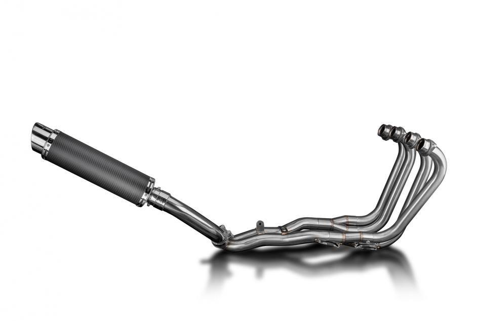 Honda CBR1000F Hurricane 87-99 Echappement 4-1 Silencieux 350mm Rond Carbone