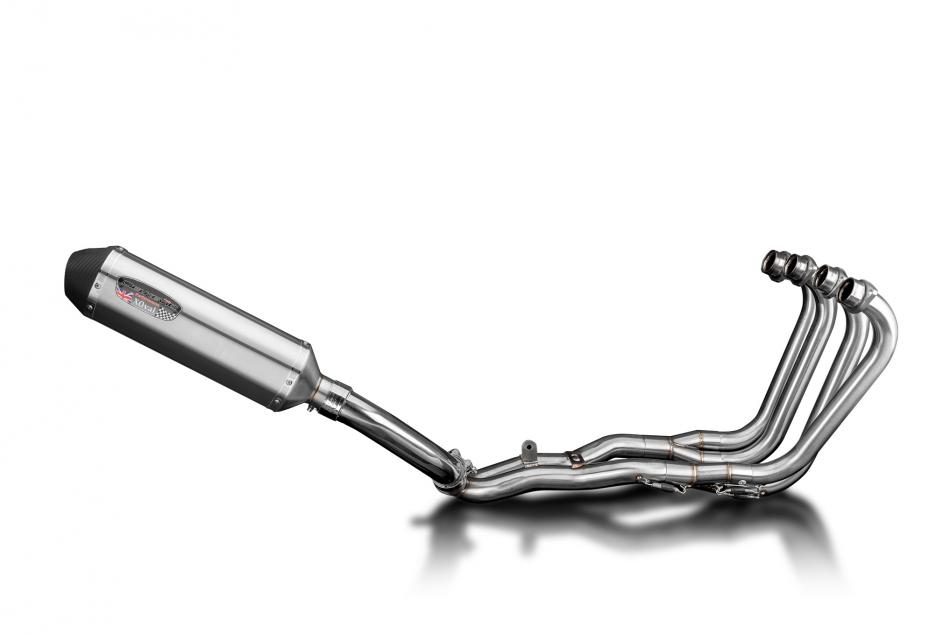 Honda CBR1000F Hurricane 87-99 Echappement 4-1 Silencieux 343mm X-Ovale Inox