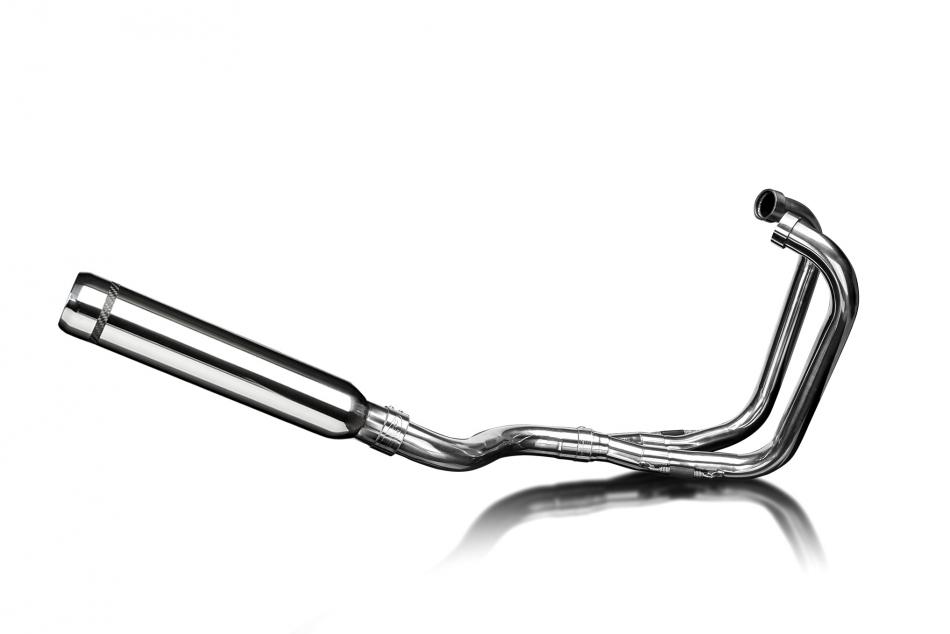 Honda CB350G 73 CB350K 69-73 Echappement Complet Silencieux 410mm Nez De Taureau