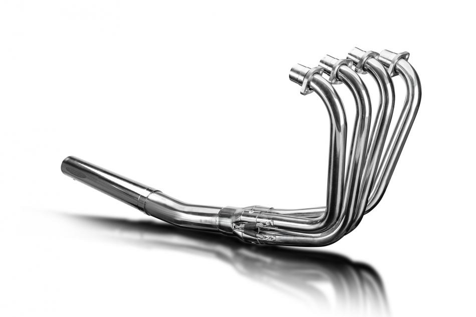 Kawasaki GPZ550H 1982-83 Echappement Complet 4-1 Classique Silencieux Droit Inox