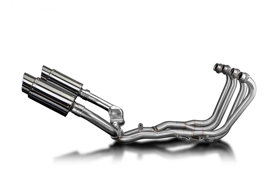 Honda CBR1000 FH-FX Hurricane 87-99 Echappement 4-2 Silencieux 200mm Rond Inox