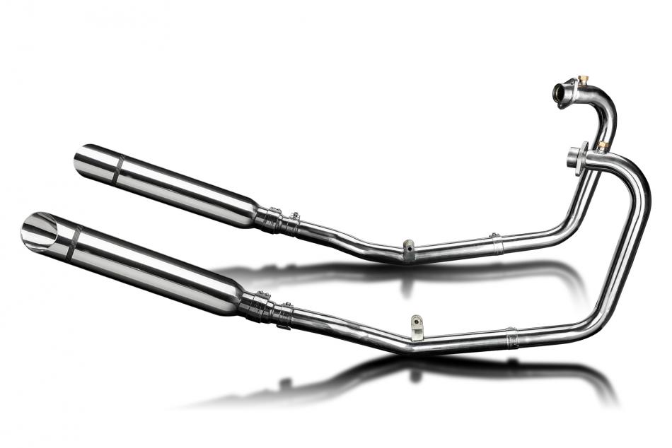 Royal Enfield 650 Continental Interceptor 19-24 Echappement 410mm Coupe Oblique