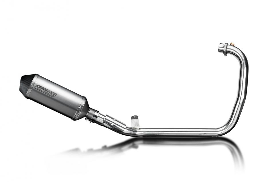 Royal Enfield Scram 411 22-24 Echappement Complet Silencieux 260mm XOvale Titane