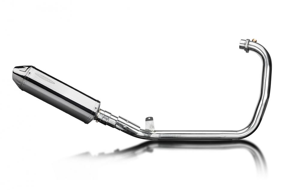 Royal Enfield Scram 411 22-24 Echappement Complet Silencieux 320mm TriOvale Inox