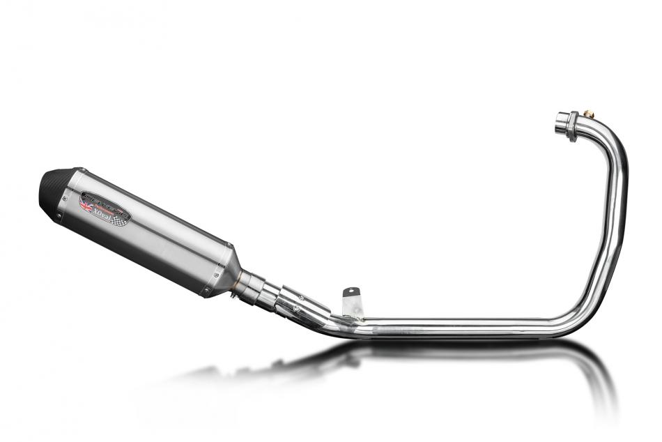 Royal Enfield Scram 411 22-24 Echappement Complet Silencieux 343mm X-Ovale Inox