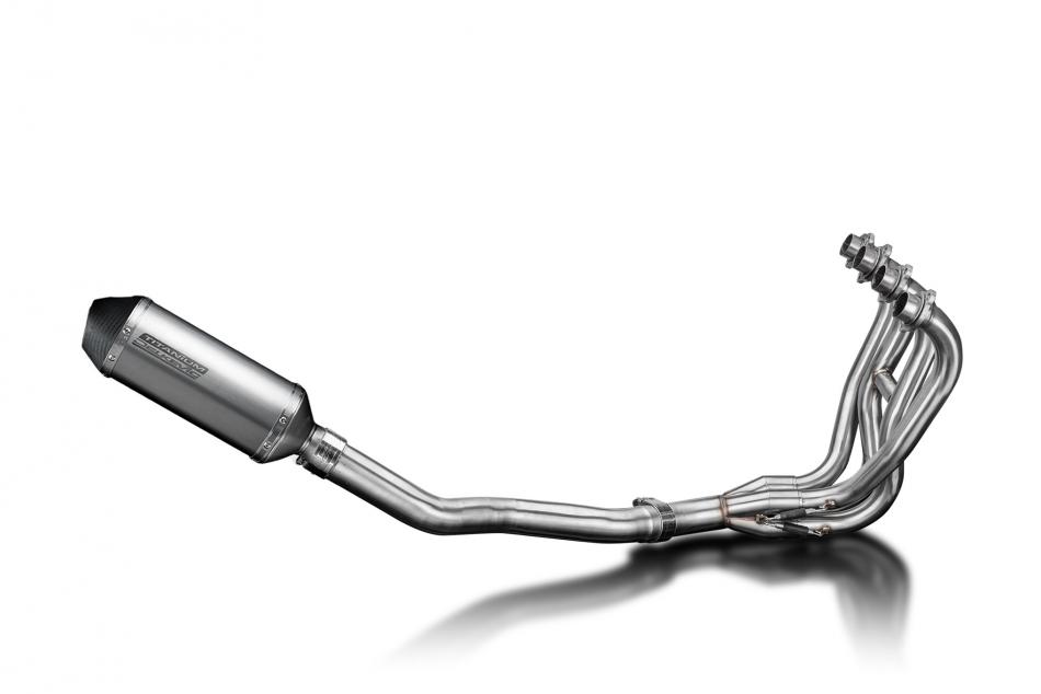 Kawasaki ZZR600D/E ZZR400K/N 90-09 Echappement Silencieux 260mm X-Ovale Titane