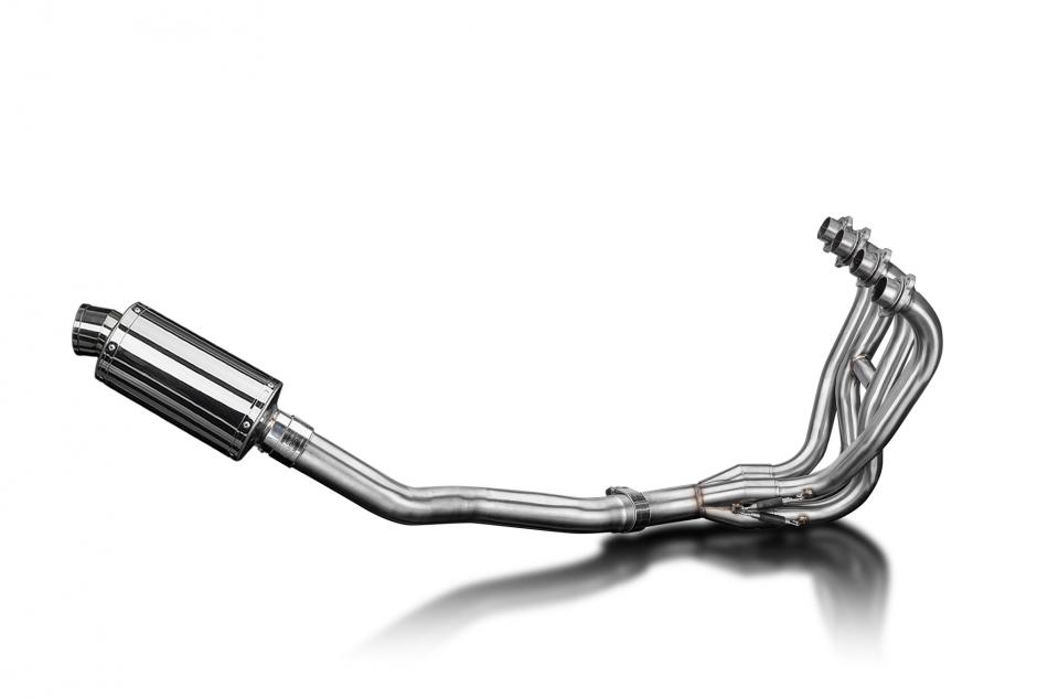 Kawasaki ZZR600D/E ZZR400K/N 90-09 Echappement 4-1 Silencieux 225mm Ovale Inox