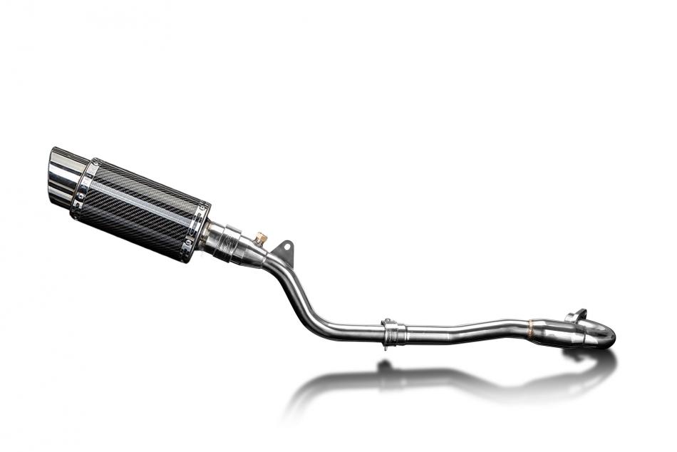 Kawasaki KLX250H 06-07 KLX250S 09-20 Echappement Silencieux 200mm Rond Carbone