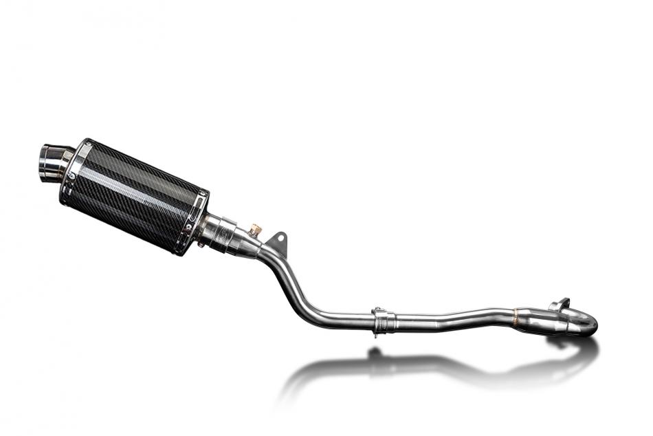 Kawasaki KLX250H 06-07 KLX250S 09-20 Echappement Silencieux 225mm Ovale Carbone