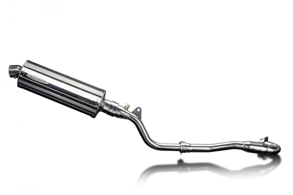 Kawasaki KLX250H 06-07 KLX250S 09-20 Echappement Silencieux 350mm Ovale Inox