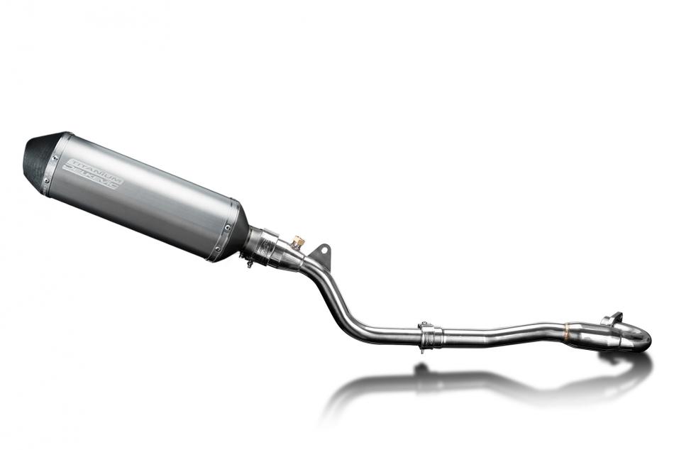 Kawasaki KLX250H 06-07 KLX250S 09-20 Echappement Silencieux 343mm X-Ovale Titane
