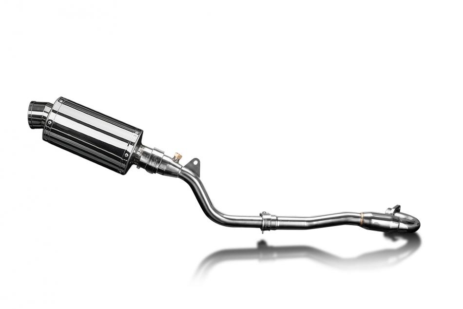 Kawasaki KLX250H 06-07 KLX250S 09-20 Echappement Silencieux 225mm Ovale Inox