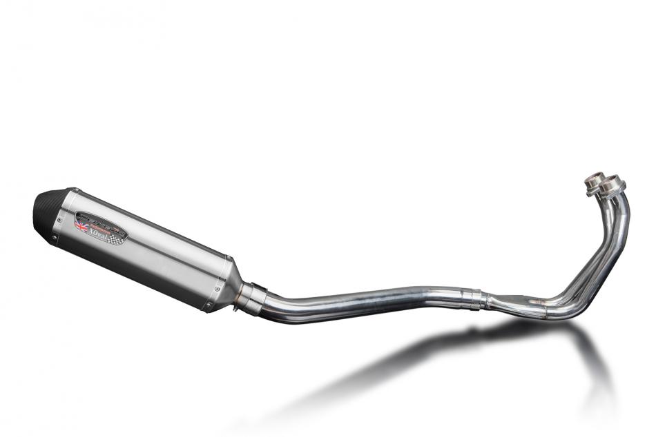 TDM850 (ALL MODELS) 1991-2001 / XOVAL 343mm (13.5 inch) RH SILENCER 2 into 1 COMPLETE SYSTEM BRUSH 3