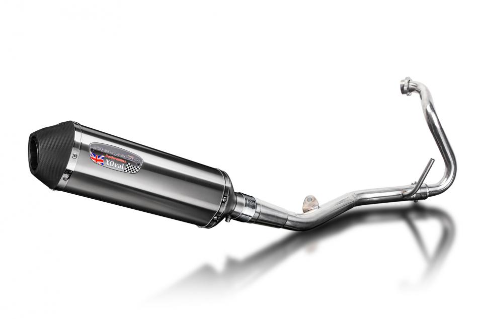 Yamaha YZF-R125 2008-2013 Echappement Complet Silencieux 343mm X-Ovale Inox