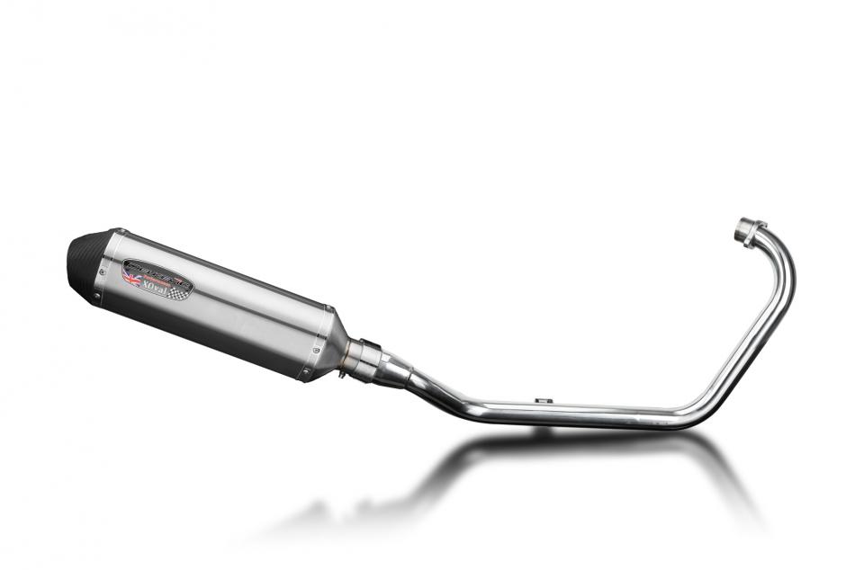 Honda CB125F 2015-2018 Echappement Complet Silencieux 343mm X-Ovale Inox