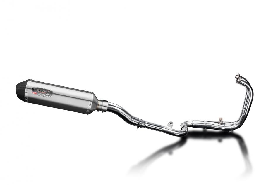 Kawasaki Ninja 300 2013-19 Echappement Complet 2-1 Silencieux 260mm X-Ovale Inox