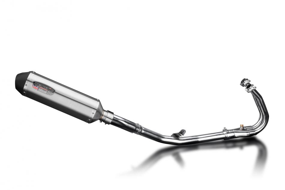 Kawasaki Ninja 400 Z400 2018-2023 Echappement 2-1 Silencieux 343mm X-Ovale Inox