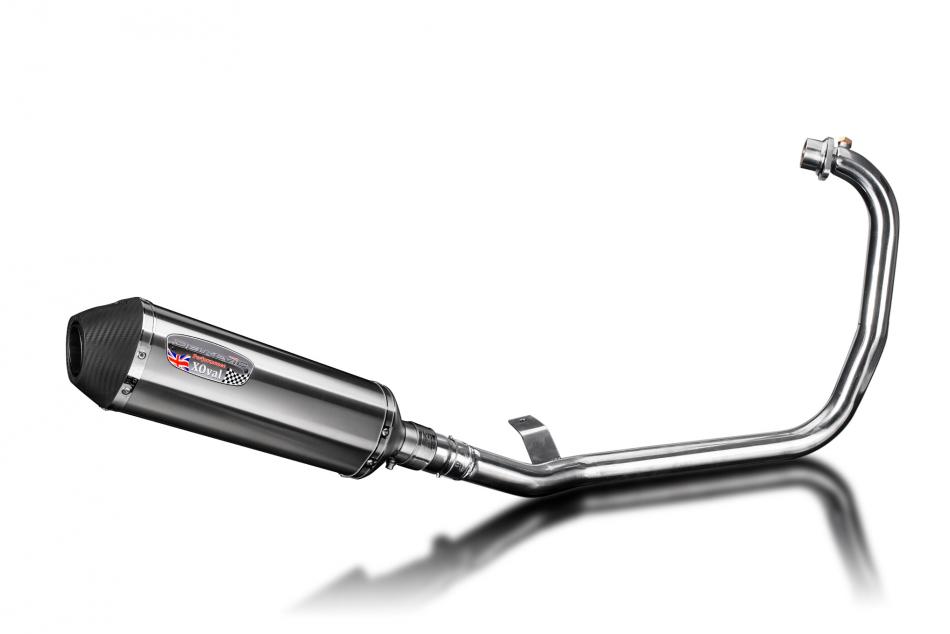 ROYAL ENFIELD HIMLAYAN 410 16-24 Echappement Silencieux 343mm X-Oval Inox