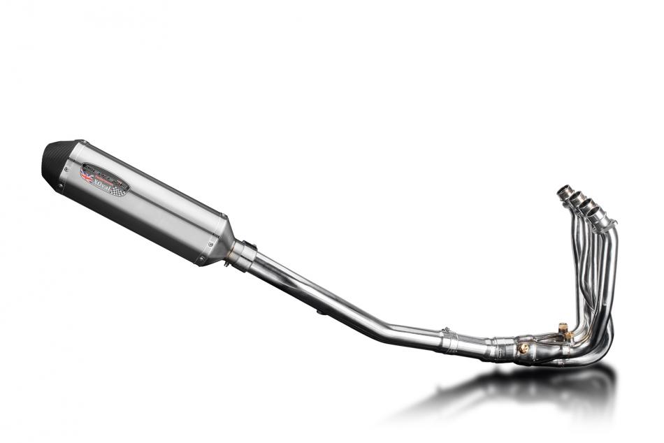 Kawasaki GTR1400 2007-20 Echappement Complet 4-1 Silencieux 343mm X-Ovale Inox