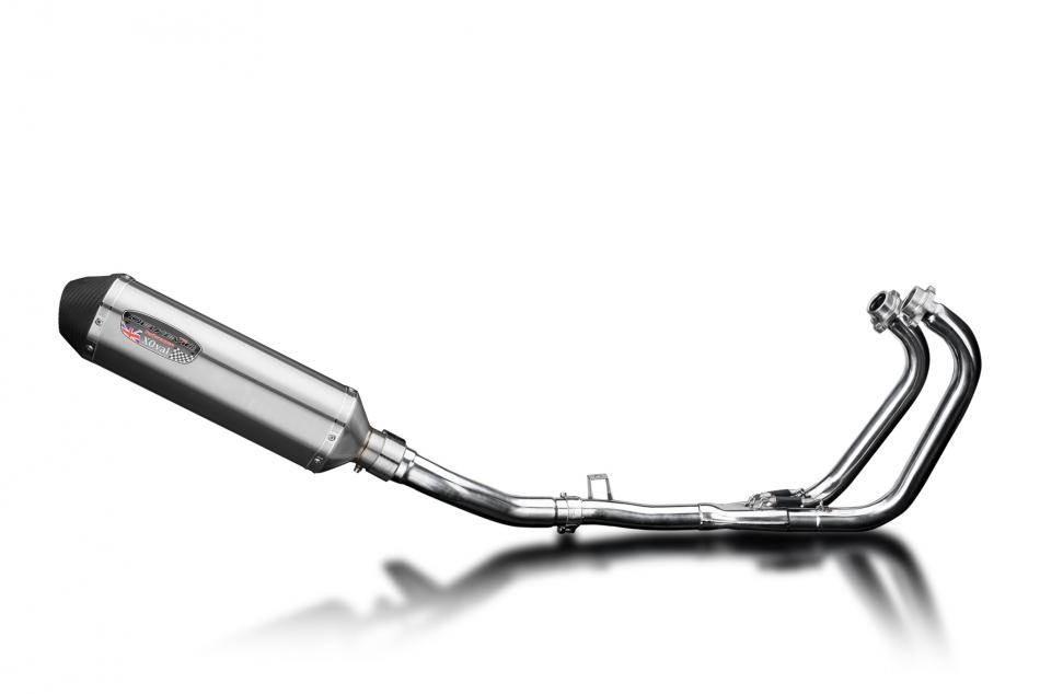 Suzuki GW250 Inazuma 13-18 Echappement Complet 2-1 Silencieux 343mm X-Ovale Inox