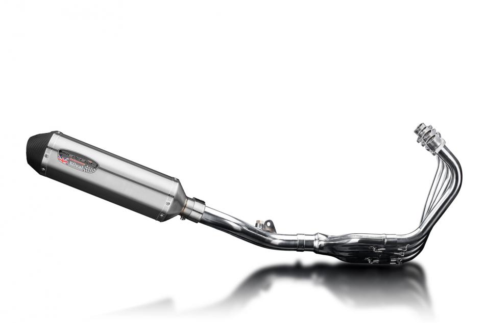 HONDA CB600F HORNET 2007-2013 Echappement 4-1 Complet 225mm Ovale Carbone PISTE