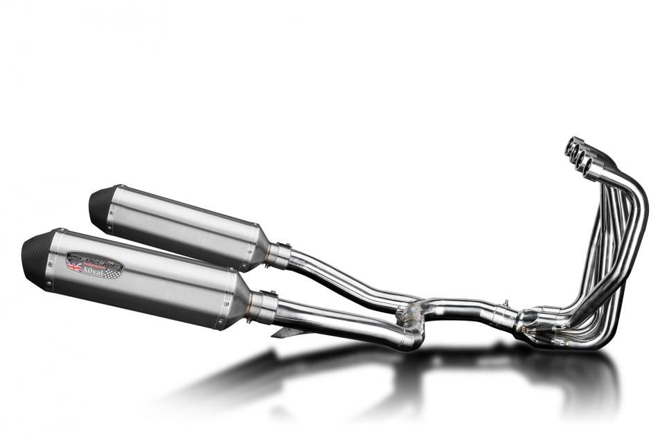 KAWASAKI ZZR1100 1990-2001 Echappement Complet 4-2 Silencieux 343 X-Ovale Inox