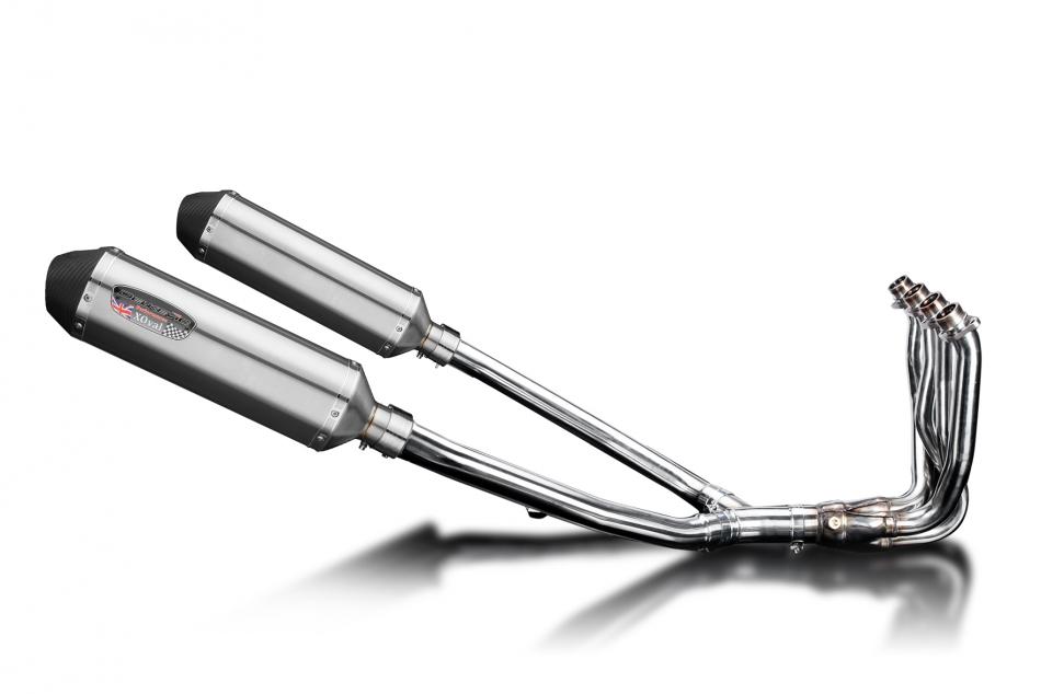 KAWASAKI ZZR1400 2012-2020 Echappement Complet 4-2 DECAT Pot 343mm X-Ovale Inox