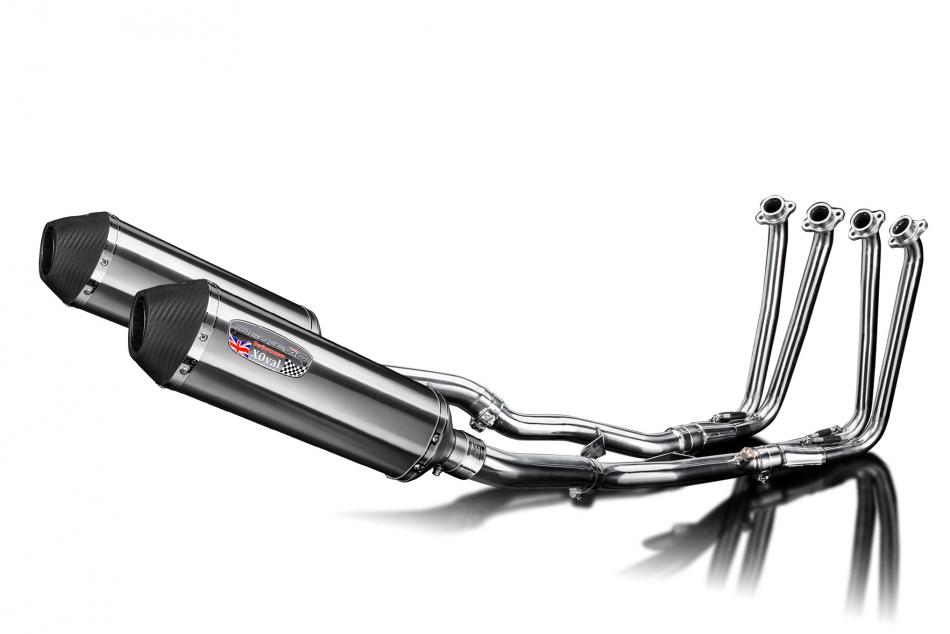 YAMAHA FJR1300 2006-2024 Echappement Complet 4-2 DECAT Pot 343mm X-Ovale Inox