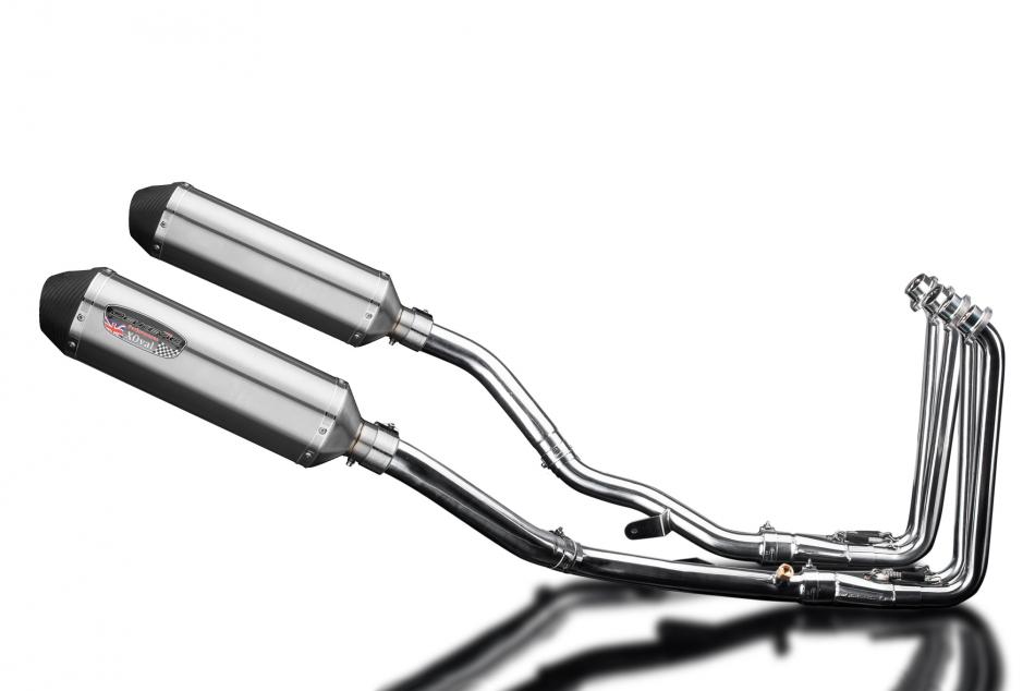 YAMAHA FJR1300 2001-2005 Echappement complet 4-2 DECAT Pot 343mm X-Ovale Inox