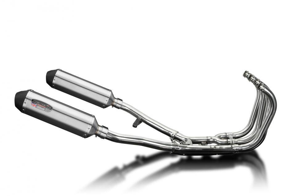 Suzuki GSX1400 2001-2004 Echappement Complet 4-2 Silencieux 343mm X-Ovale Inox