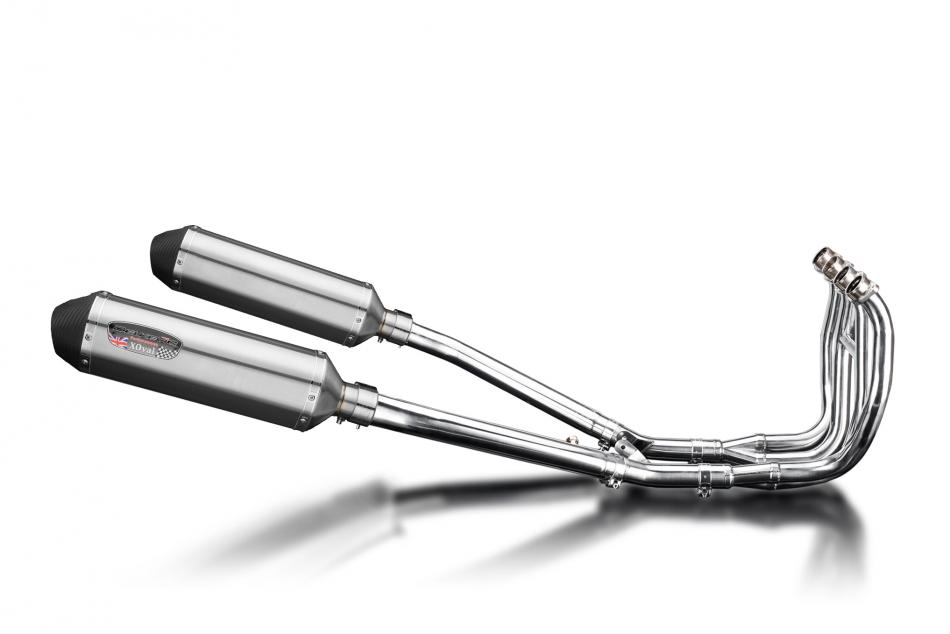 Suzuki GSX1300R Hayabusa 99-07 Echappement 4-2 Silencieux 343mm X-Ovale Inox