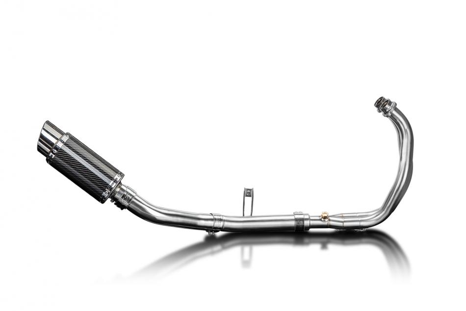 Yamaha XSR700 2021-2024 Echappement Complet 2-1 Silencieux 200mm Rond Carbone
