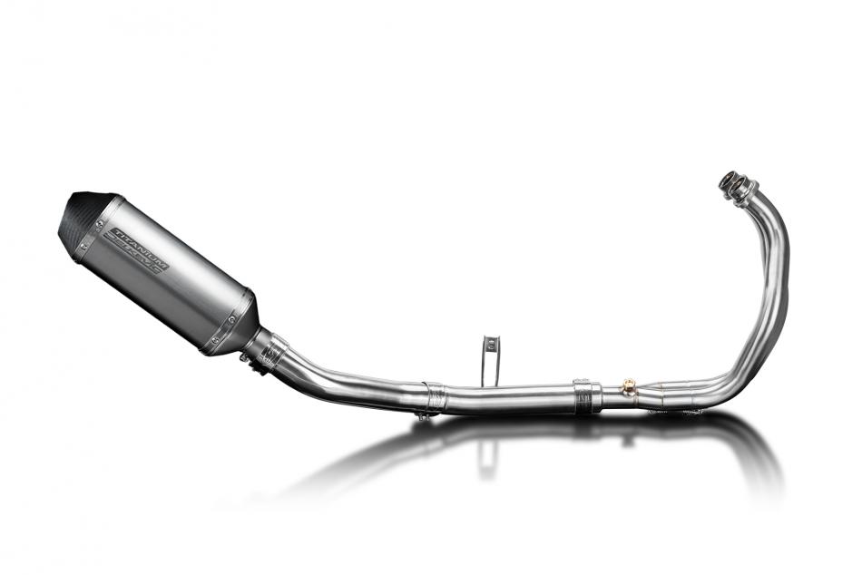 Yamaha XSR700 2021-2024 Echappement Complet 2-1 Silencieux 260mm X-Ovale Titane
