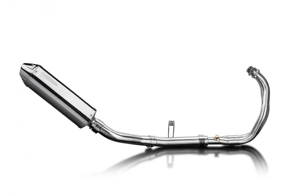 Yamaha XSR700 2021-2024 Echappement Complet 2-1 Silencieux 320mm Tri-Ovale Inox